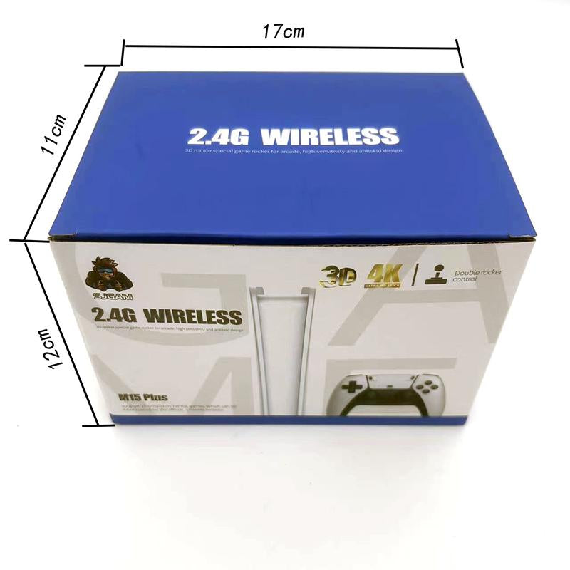 Upgraded Retro Game Stick with 20,000+ Games, 4K Wireless HDMI Output, Plug and Play, Support Including 20+ Emulators Console Communication Cable Multicolor Springtok